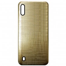 Capa para Samsung Galaxy A01 - Motomo Frame Dourada